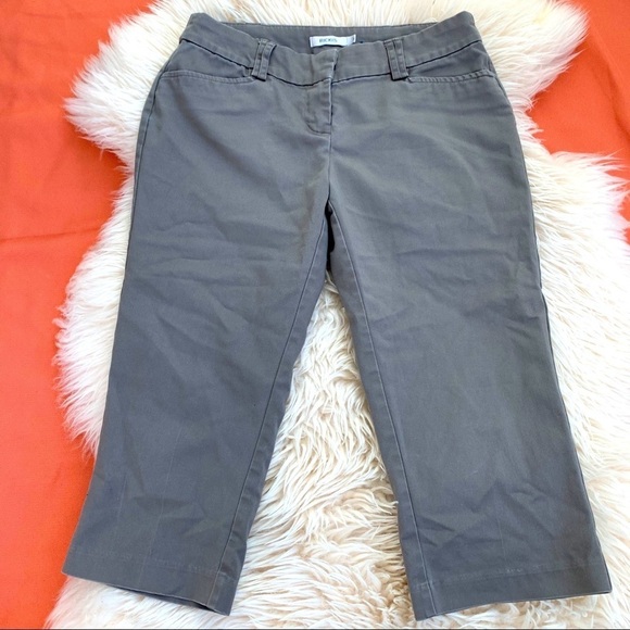 RICKIS WOMEN GRAY CAPRI SIZE 2 - Picture 1 of 5